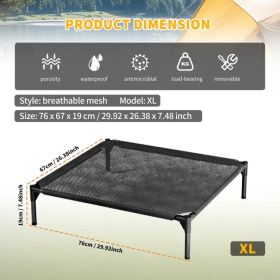 XL-type Mesh Pet Bed With Ventilation And Heat Dissipation, Stable And Durable Structure, Suitable For Small And Medium-sized Cats And Dogs, Conv (Option: Defaulttitle)