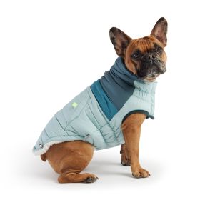 GF Pet Retro Puffer - Light Blue - 2XS (size: M)